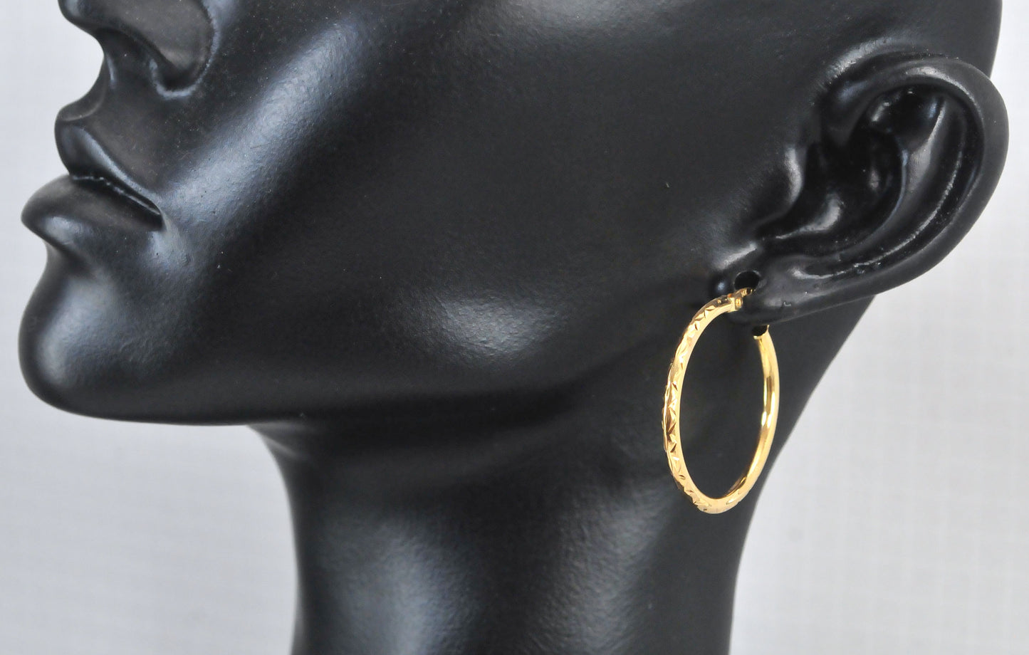 14K Gold Hoop Earrings