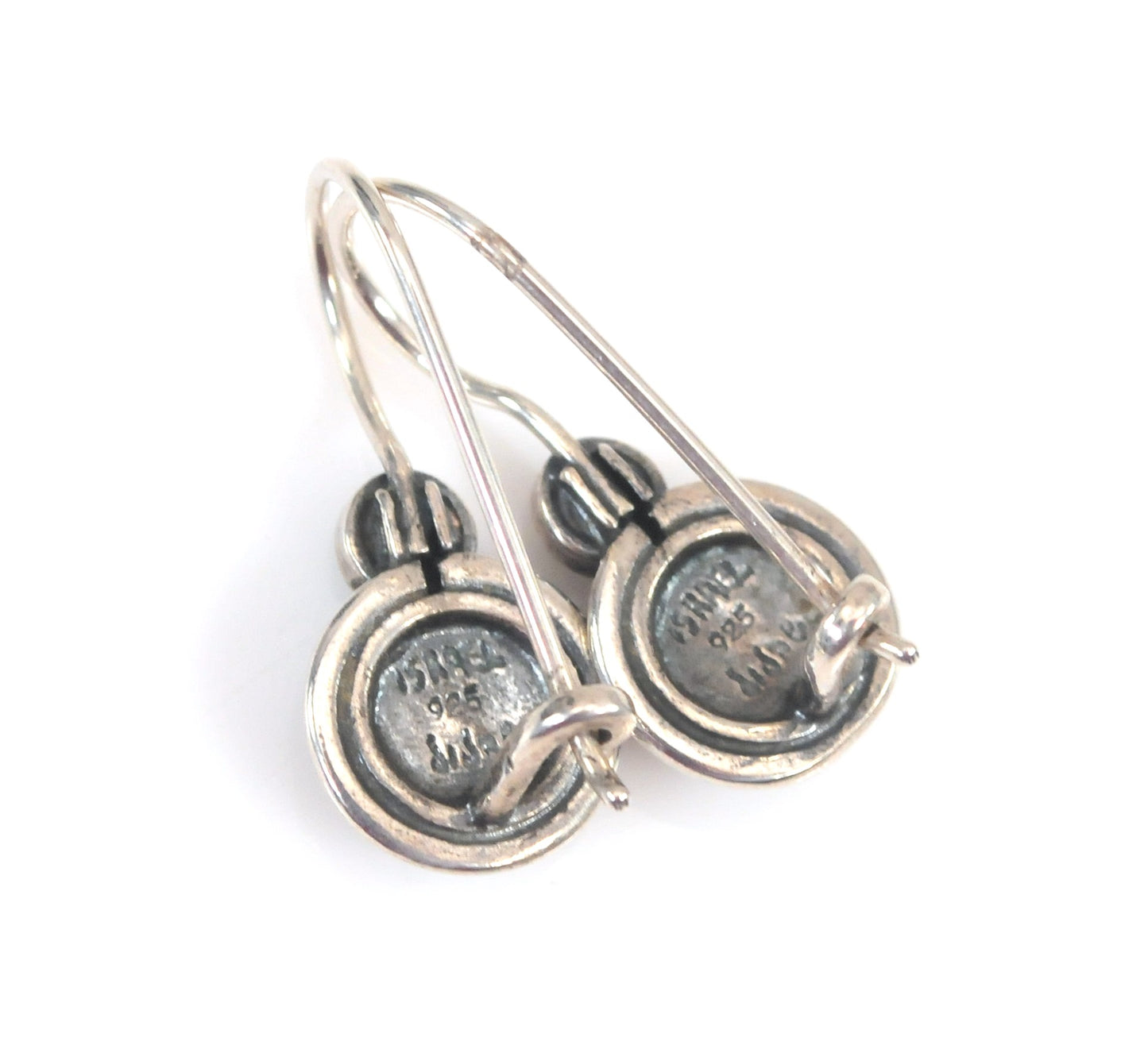 Shablool Didae 925 Israel Opal Earrings