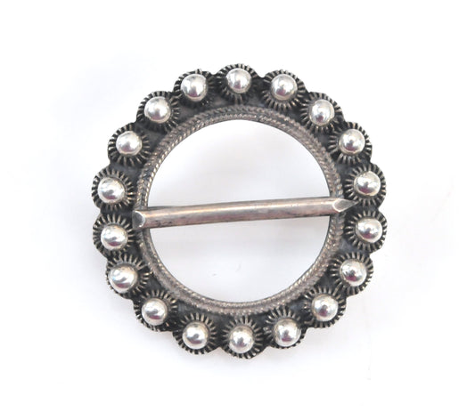 Henrik Lund 800 Silver Brooch
