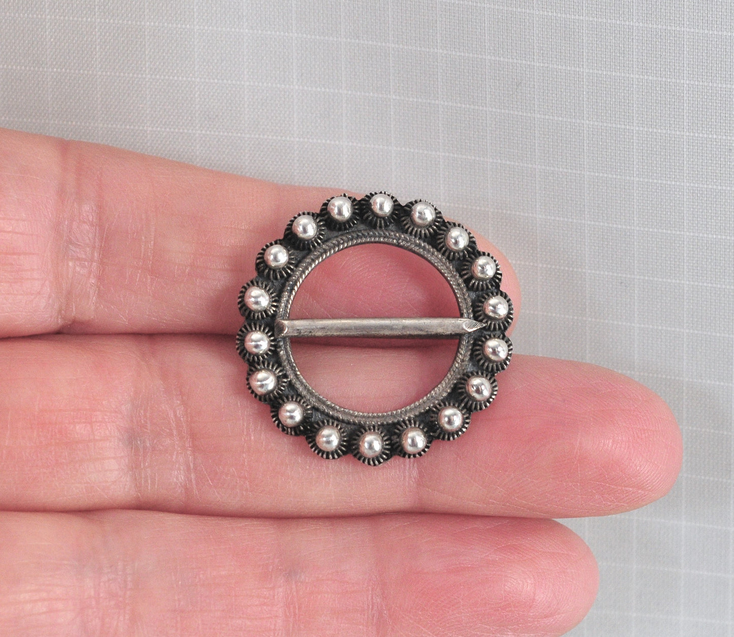 Henrik Lund 800 Silver Brooch