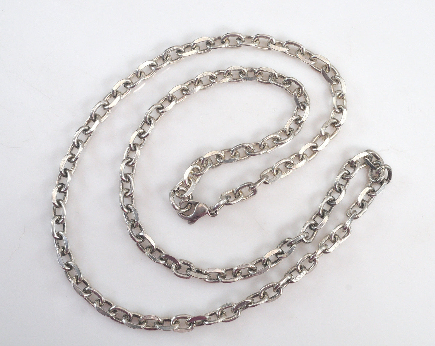 Sterling Silver Chain Link Necklace