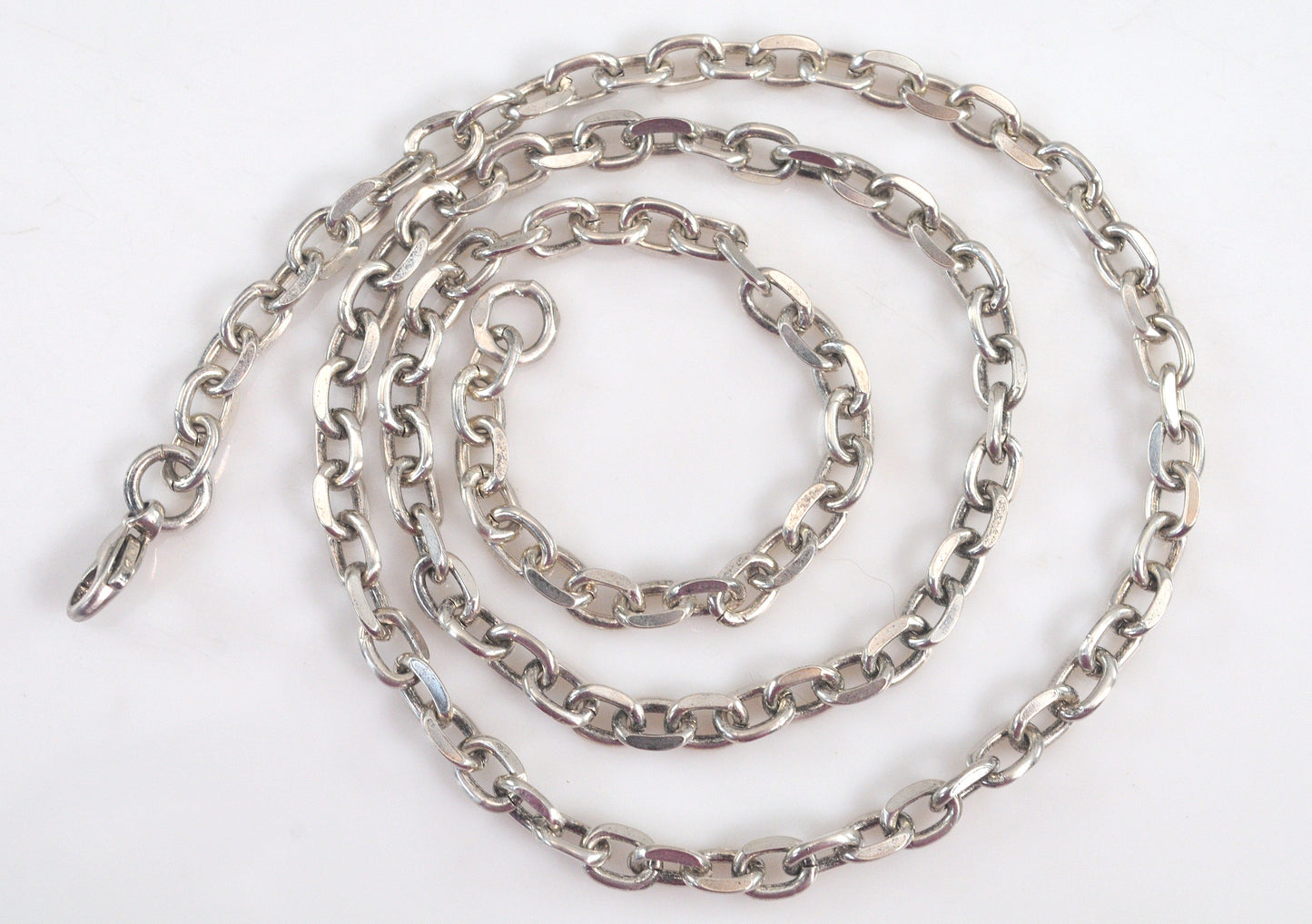 Sterling Silver Chain Link Necklace