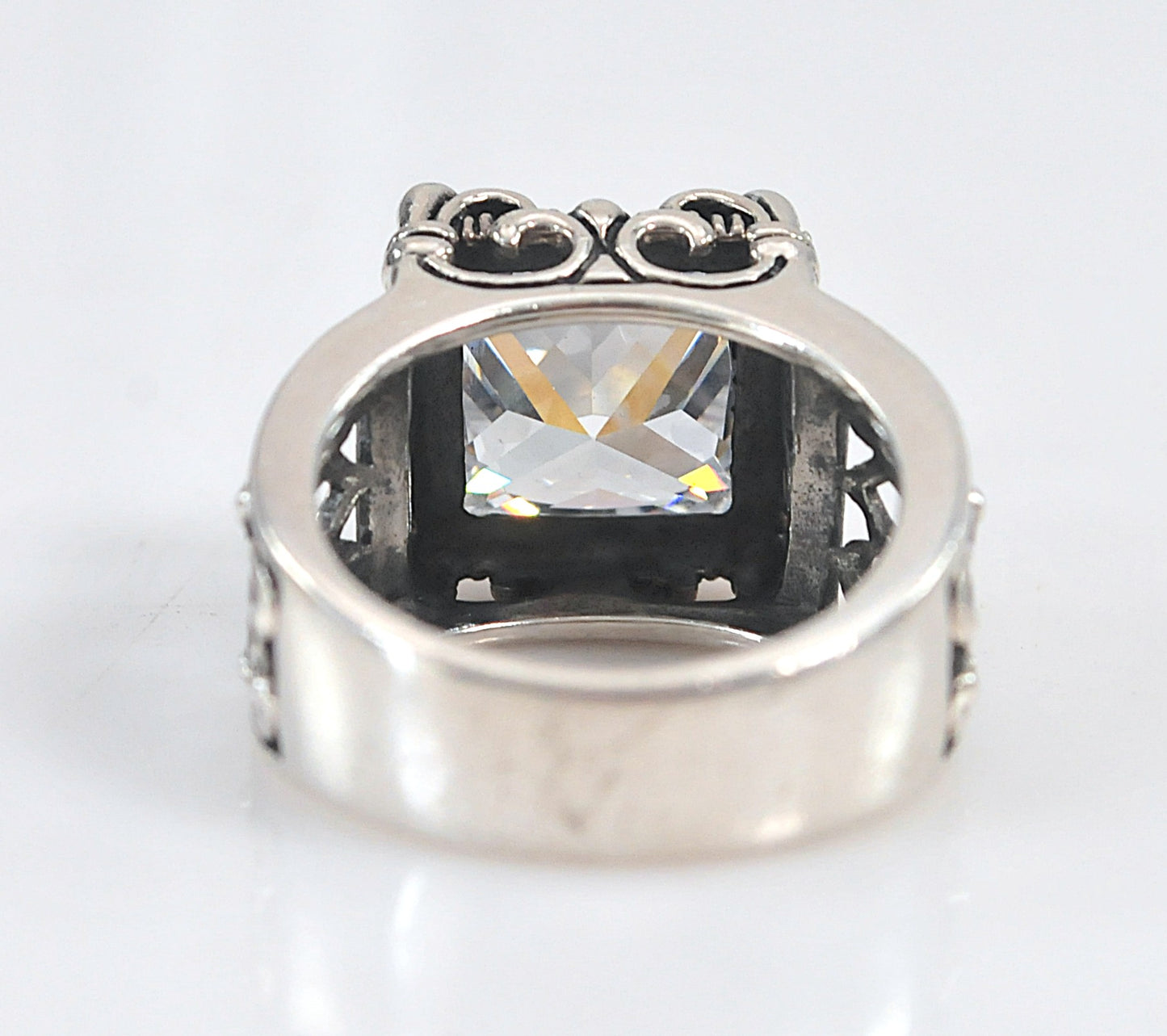 Silpada Sterling Silver Uptown CZ Ring