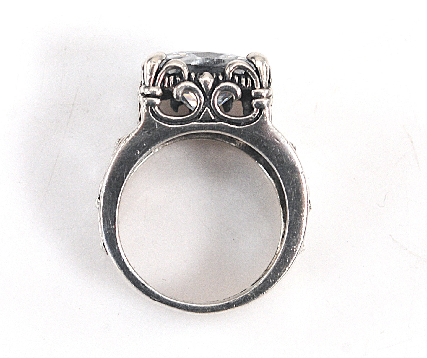 Silpada Sterling Silver Uptown CZ Ring