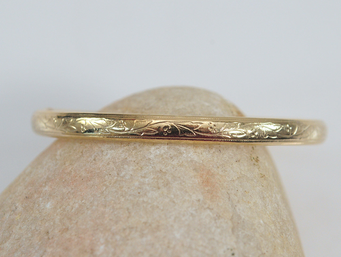 Vintage Gold Filled Baby Child Bangle Bracelet