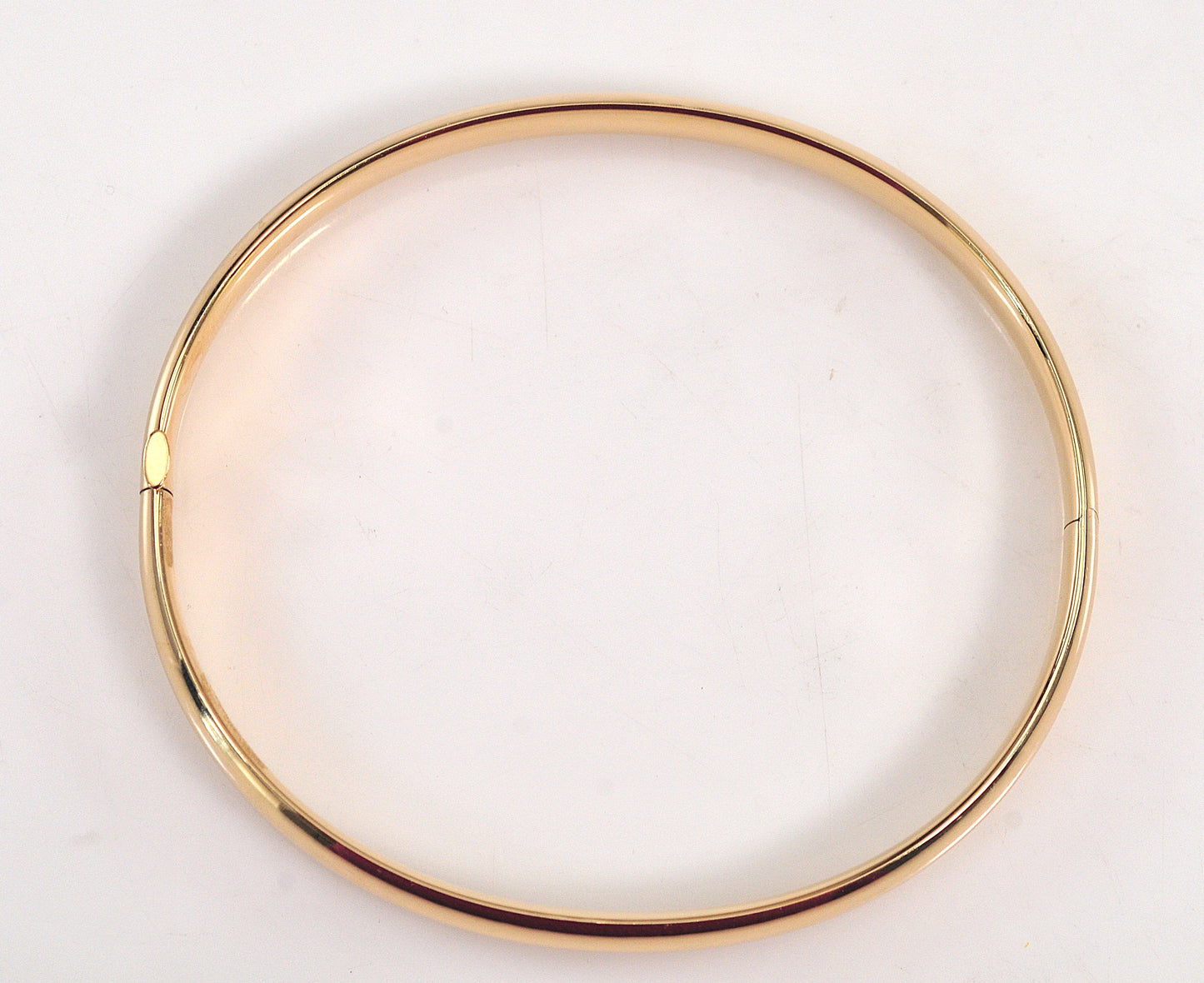 Solid 14K Gold Bangle Bracelet