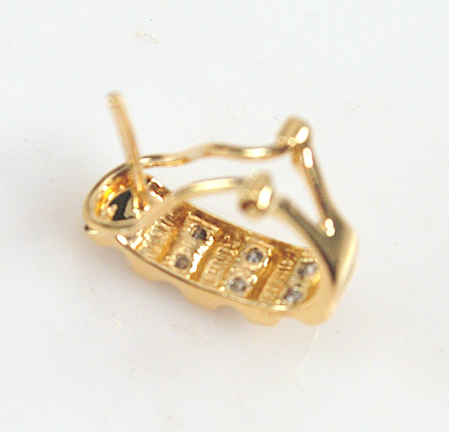 SINGLE 14K Gold Diamond Earring