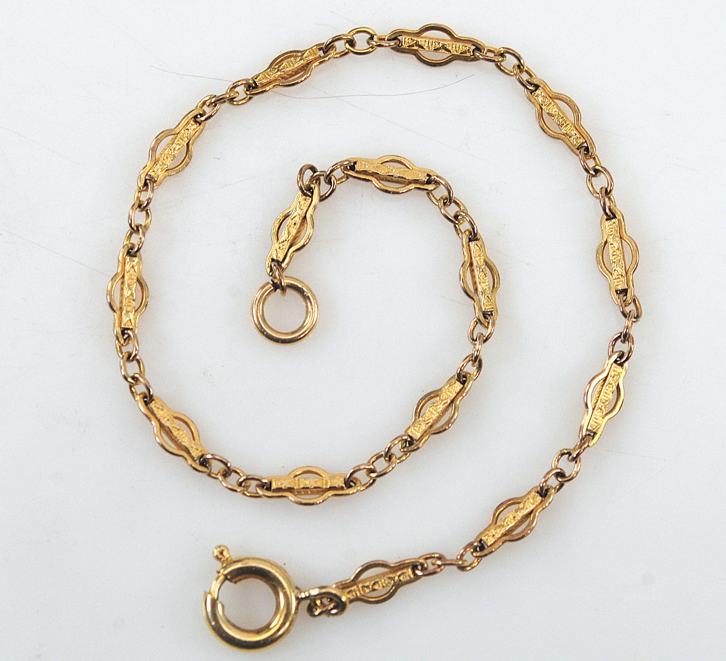 Dainty Vintage Gold Filled Bracelet