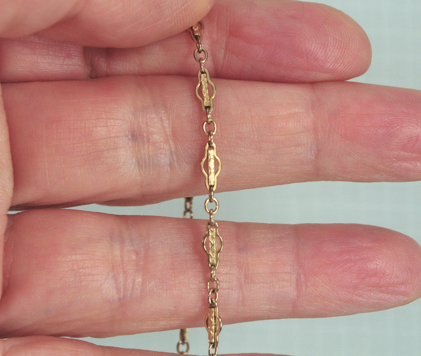 Dainty Vintage Gold Filled Bracelet