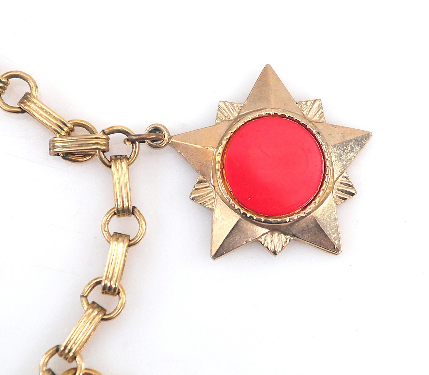 Vintage Gold Filled Double Charm Bracelet
