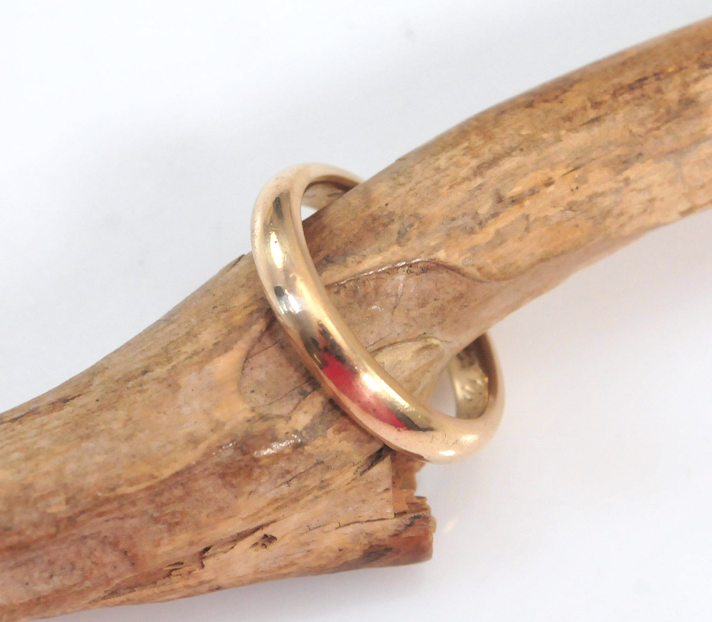 Vintage 14K Gold Wedding Band Ring
