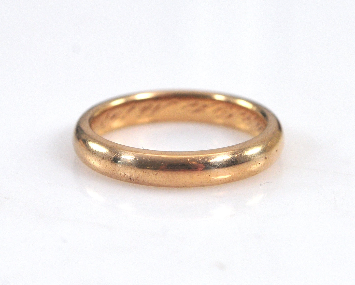 Vintage 14K Gold Wedding Band Ring