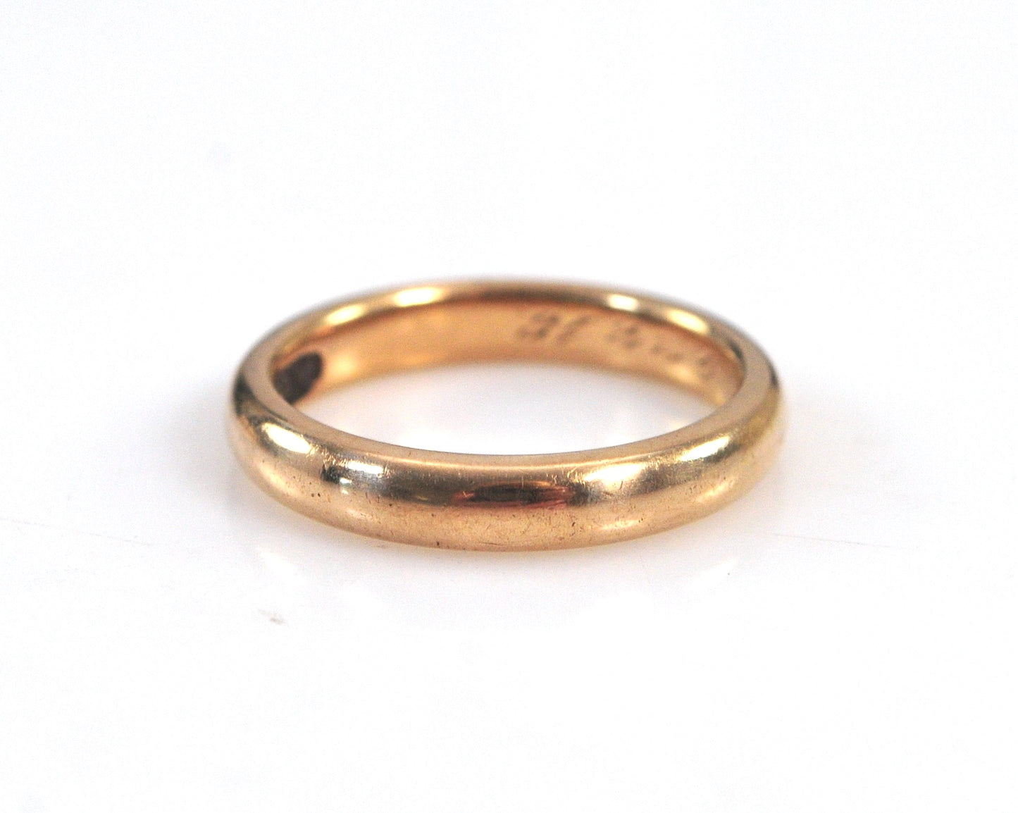 Vintage 14K Gold Wedding Band Ring