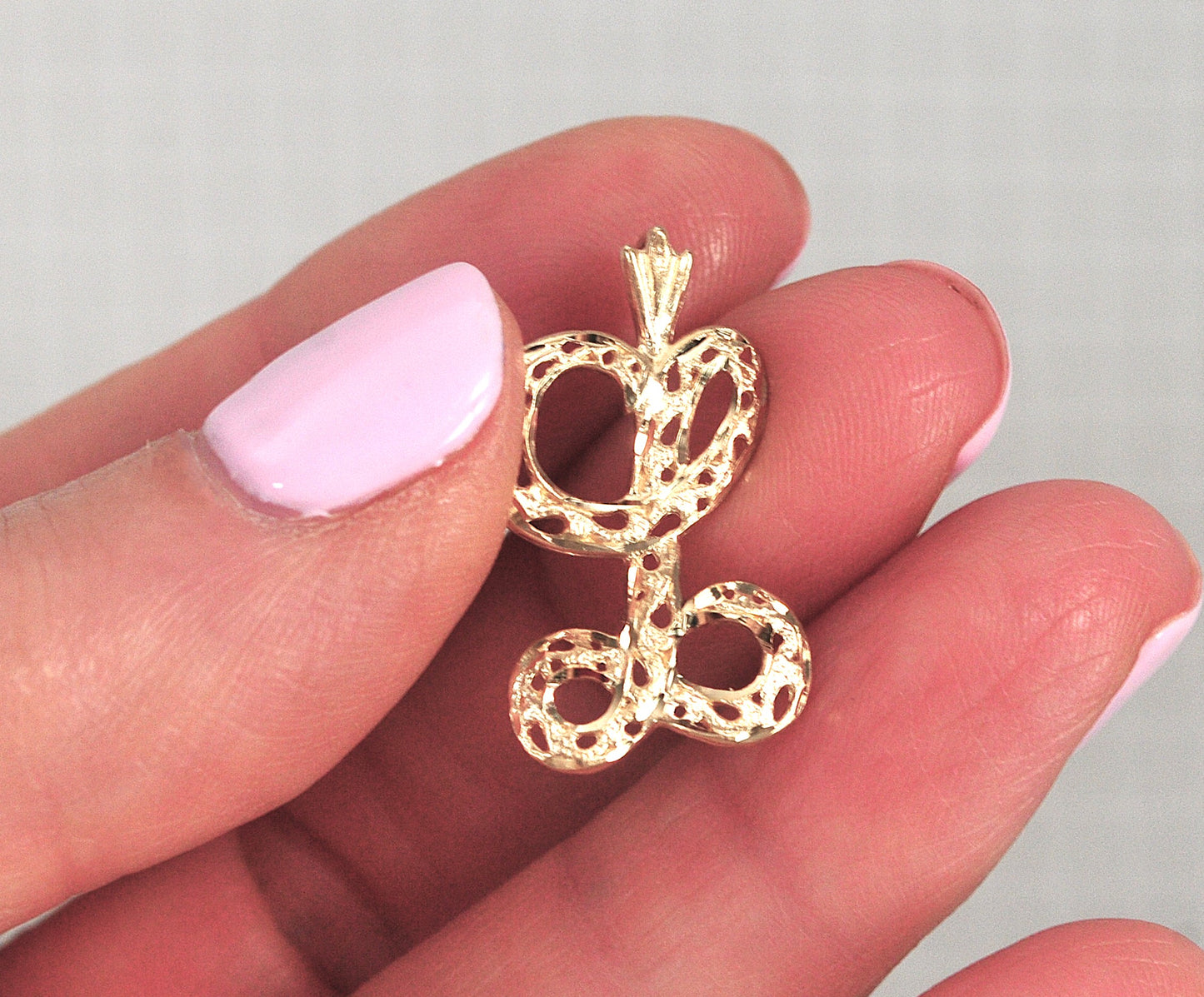 Michael Anthony 14K Gold Initial L Pendant