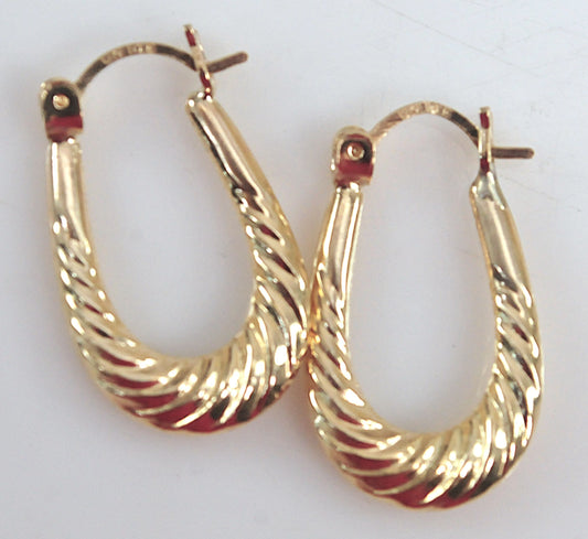 SMALL 14K Gold Hoop Earrings