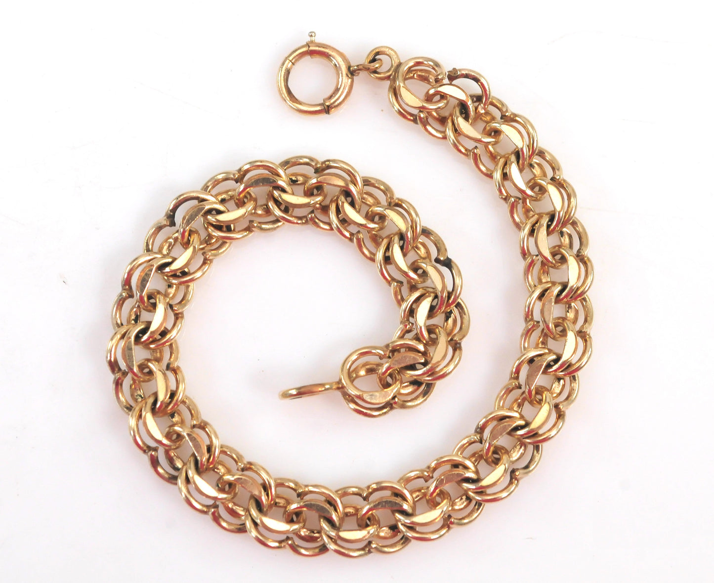Vintage Gold Filled Charm Bracelet