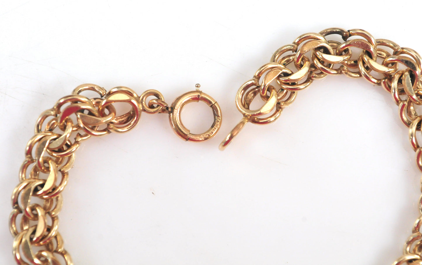 Vintage Gold Filled Charm Bracelet