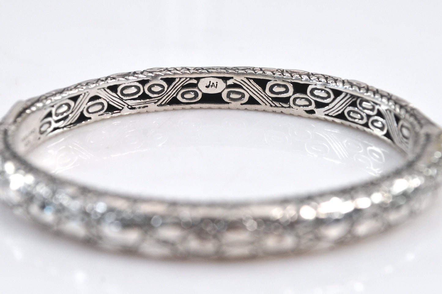 John Hardy Sterling Silver Bangle Bracelet