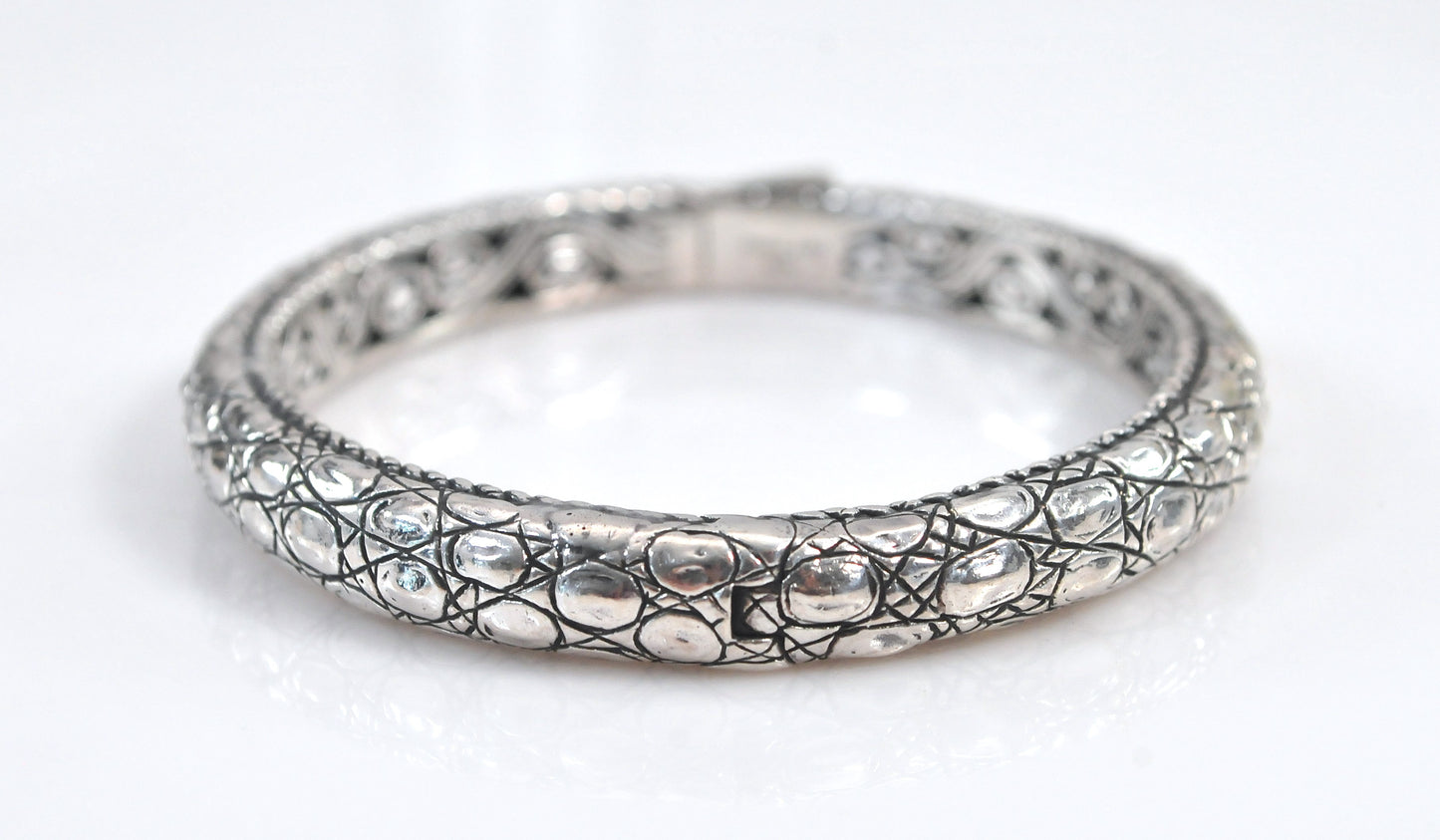 John Hardy Sterling Silver Bangle Bracelet