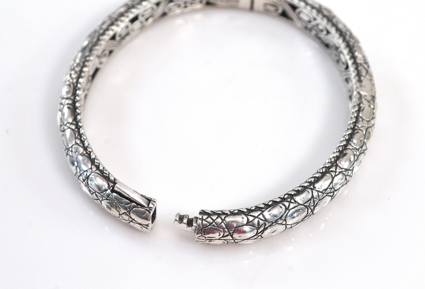 John Hardy Sterling Silver Bangle Bracelet