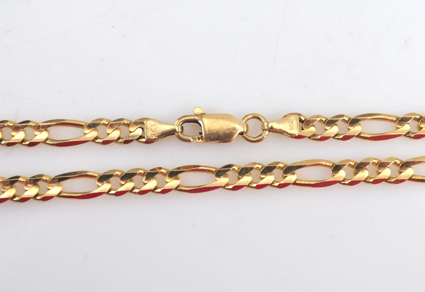 14K Gold Figaro Bracelet