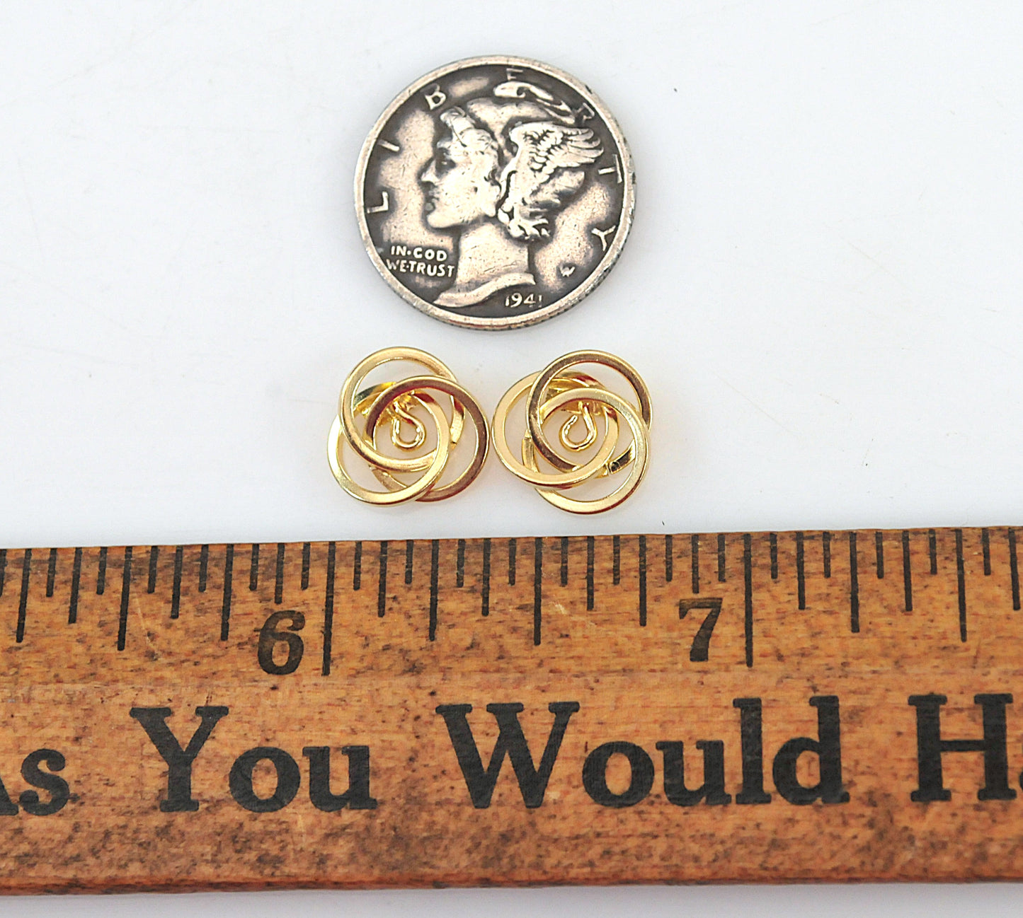 Michael Anthony 14K Gold Knot Earring Jackets