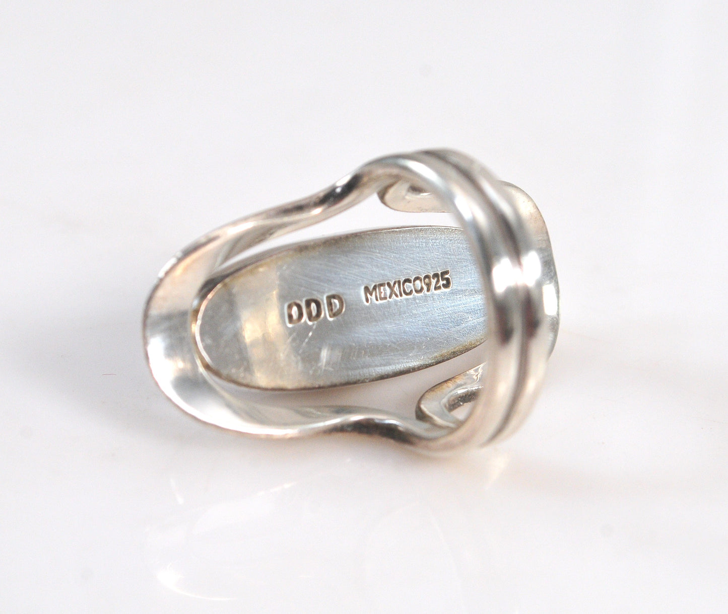 Dominique Dinouart Long Sterling Silver Charoite Ring