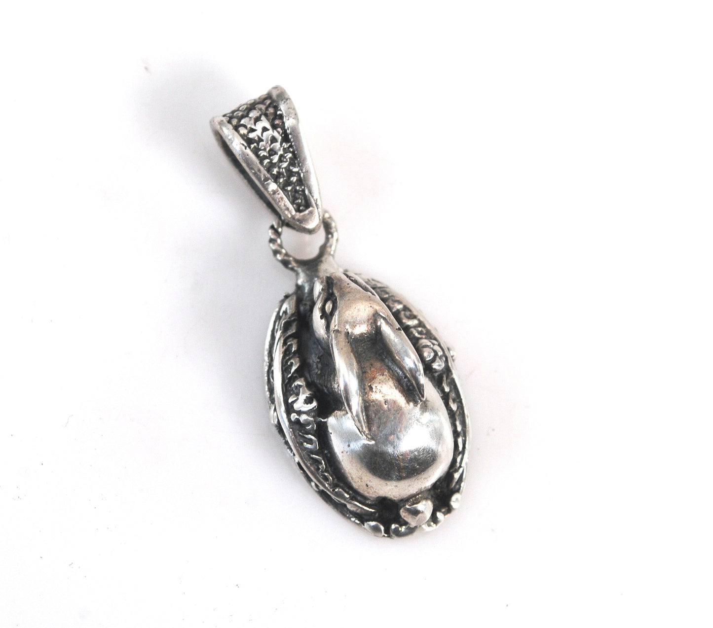 Sterling Silver Bunny Pendant