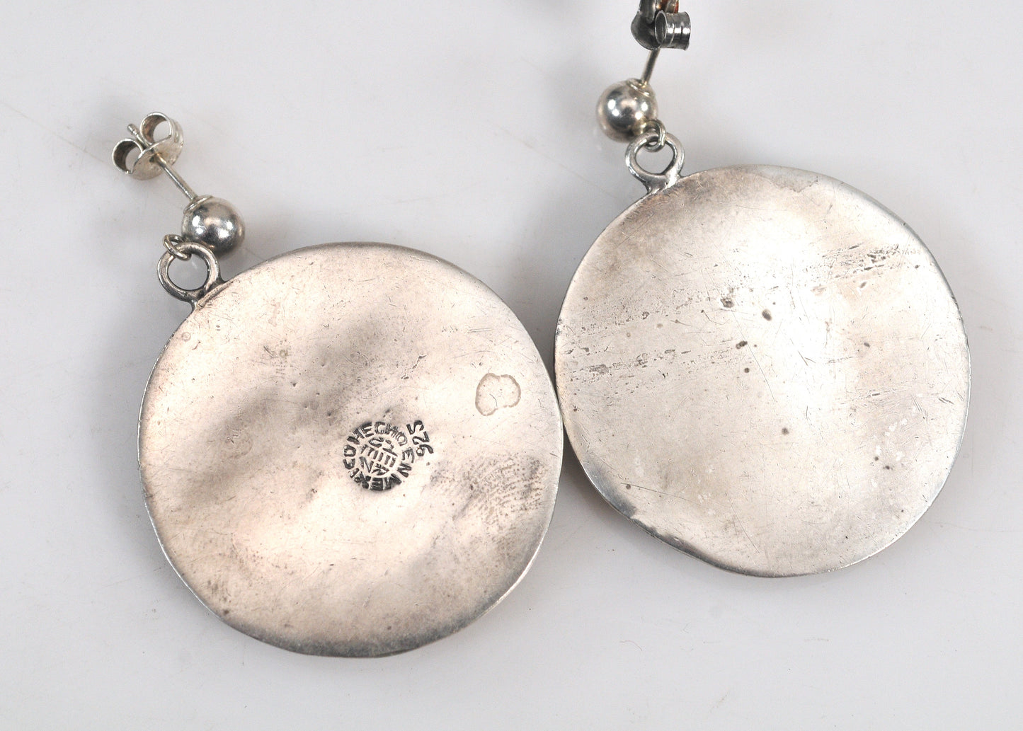 Statement Sterling Silver 925 Mexico Earrings