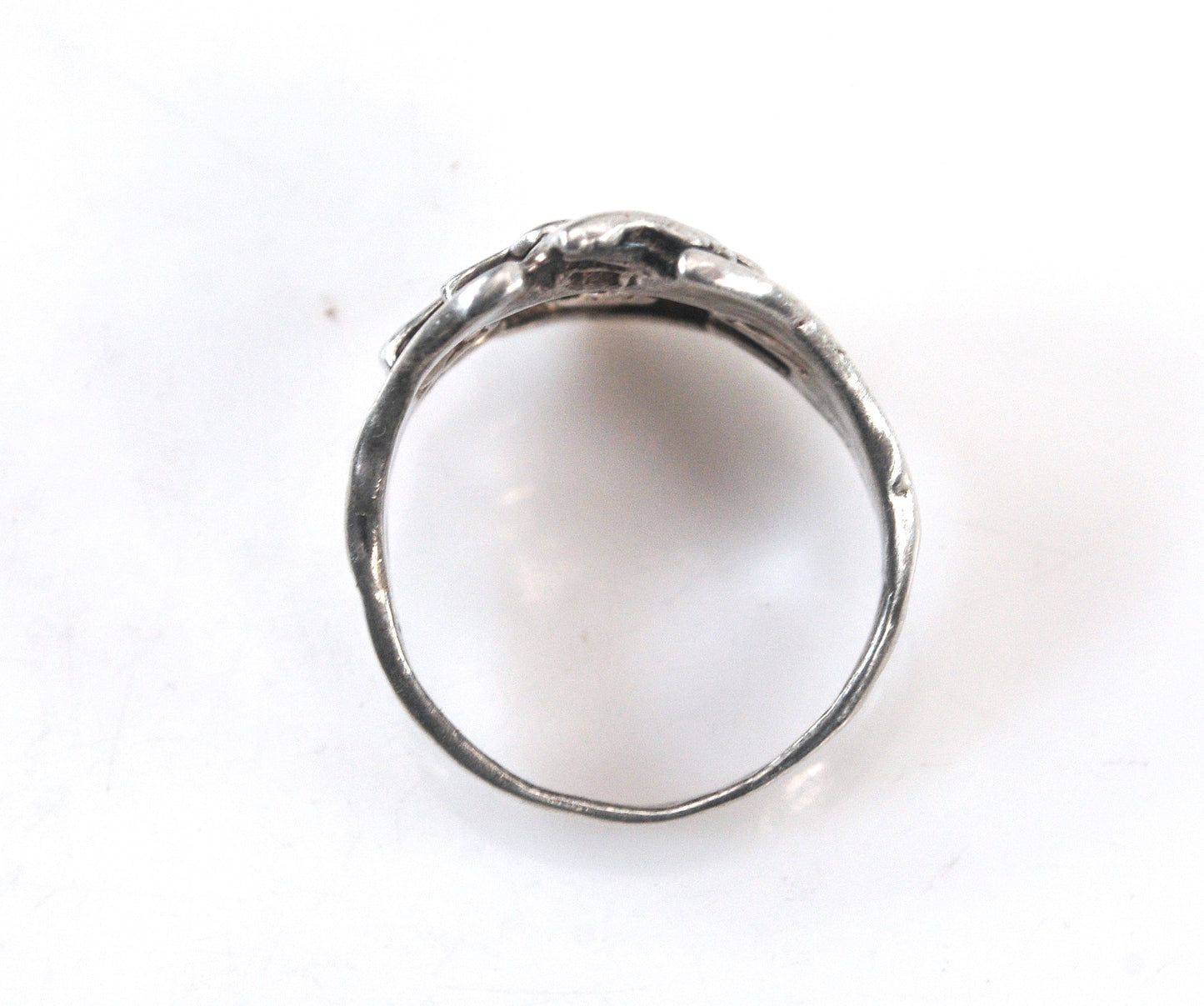 Vintage Sterling Silver Harley Davidson Eagle Ring