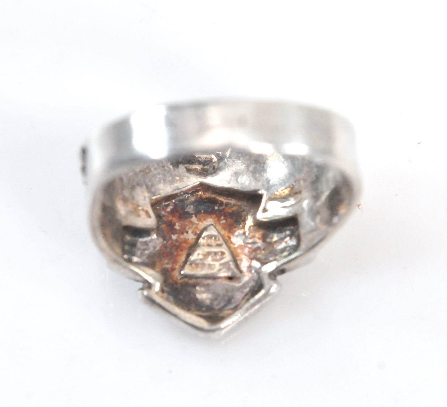 Vintage Sterling Silver Harley Davidson Eagle Ring