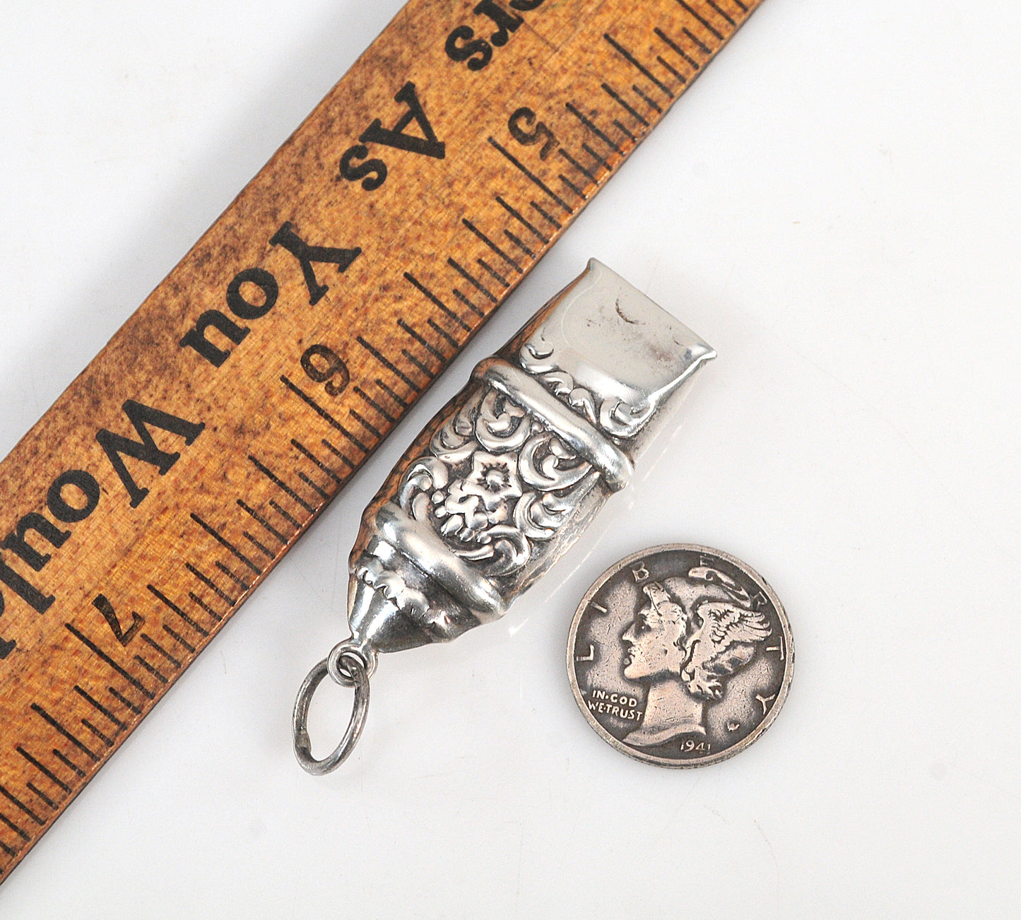 Vintage Sterling Silver Whistle
