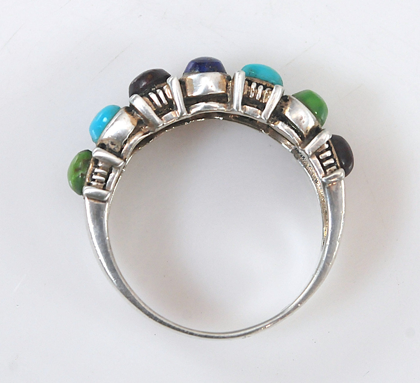 Whitney Kelly Sterling Silver Multi-Color Ring
