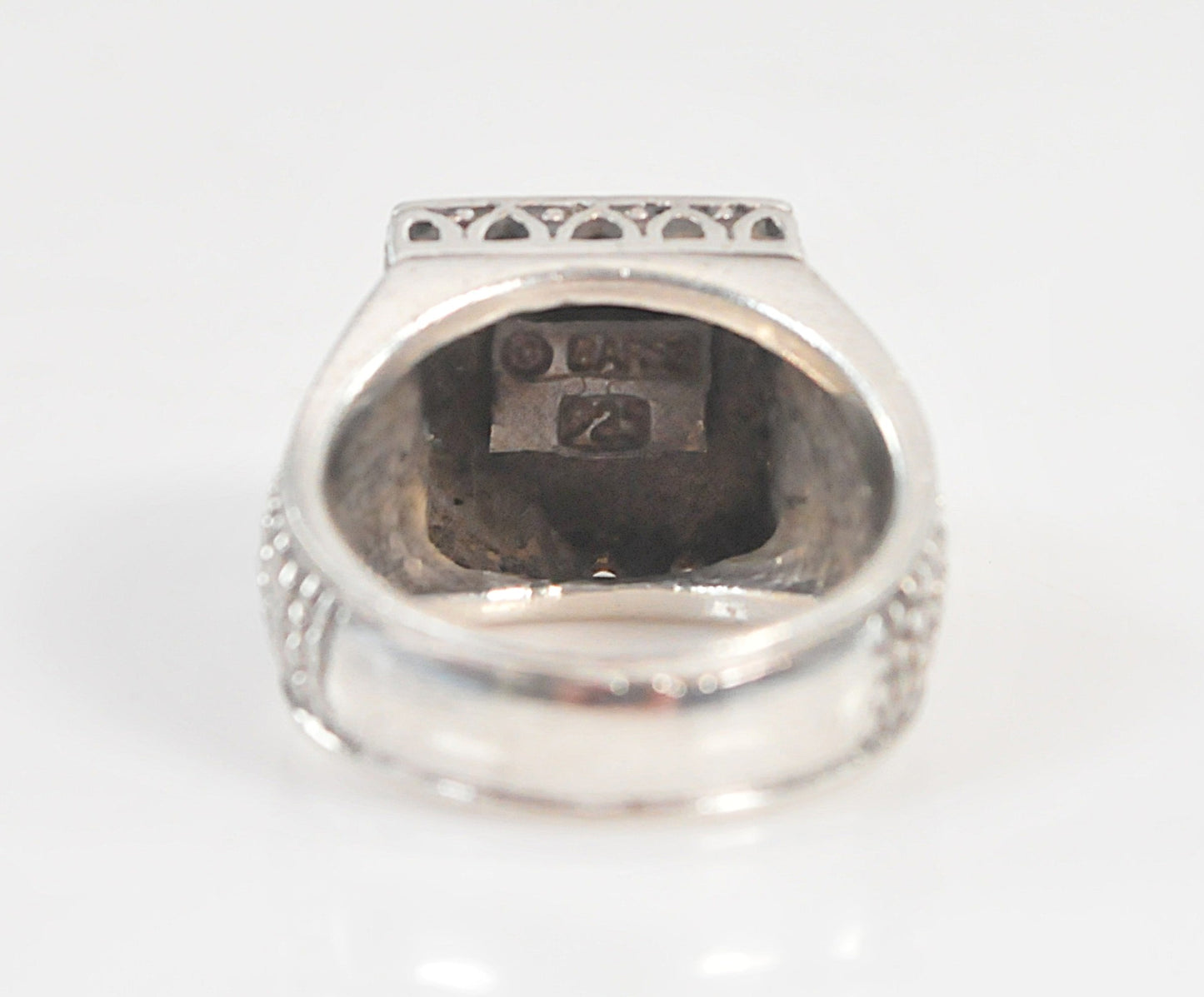 Barse Sterling Silver Turquoise Coral Ring