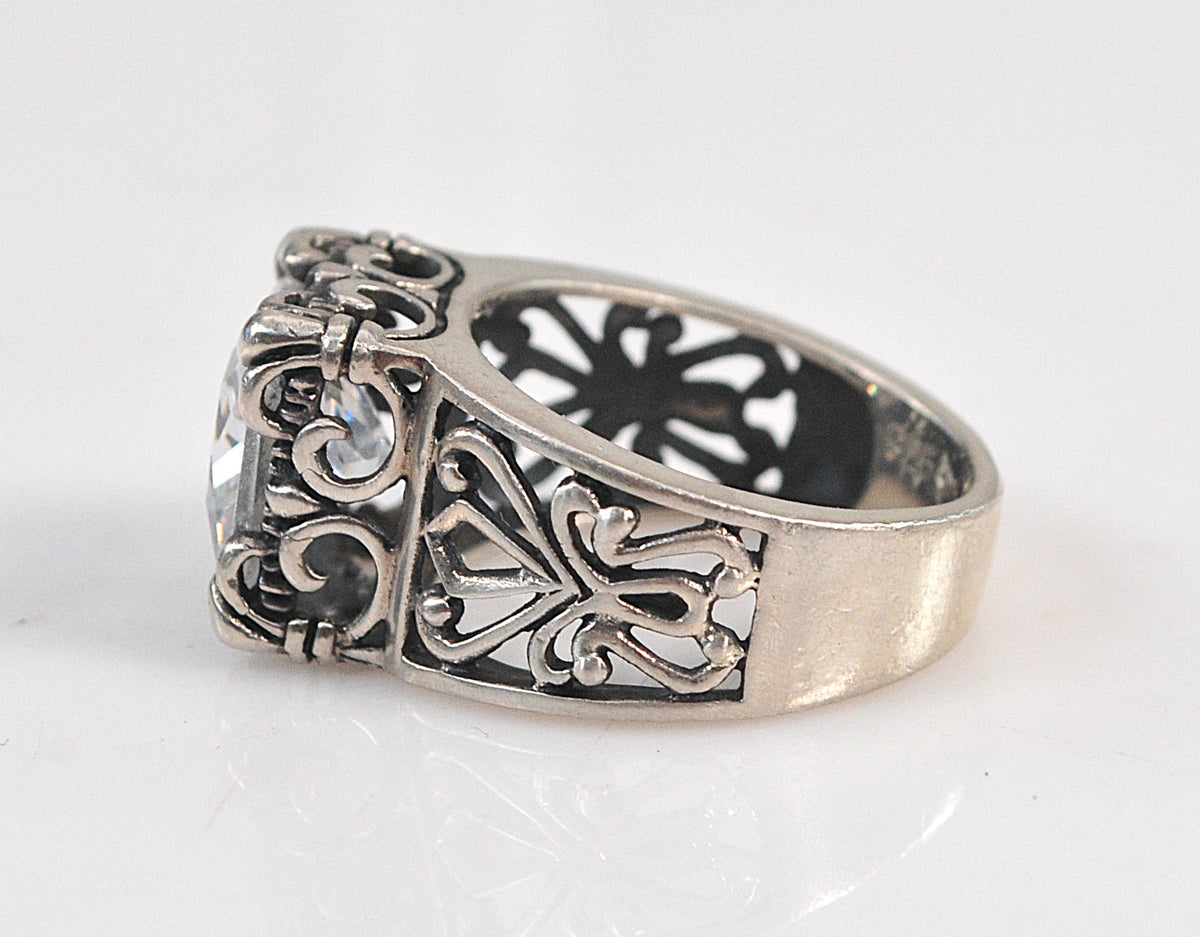 Silpada Sterling Silver Uptown CZ Ring (Copy)