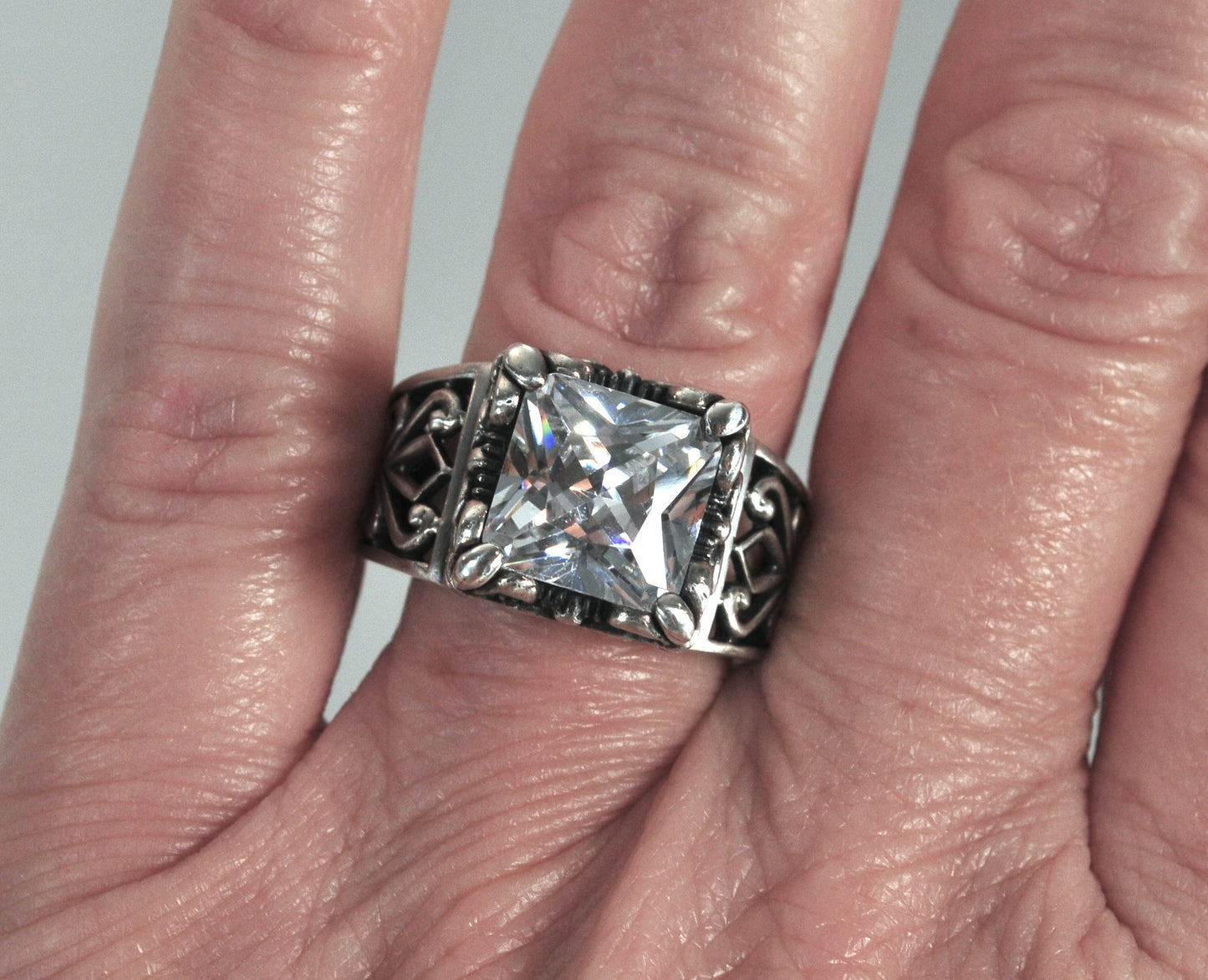 Silpada Sterling Silver Uptown CZ Ring (Copy)