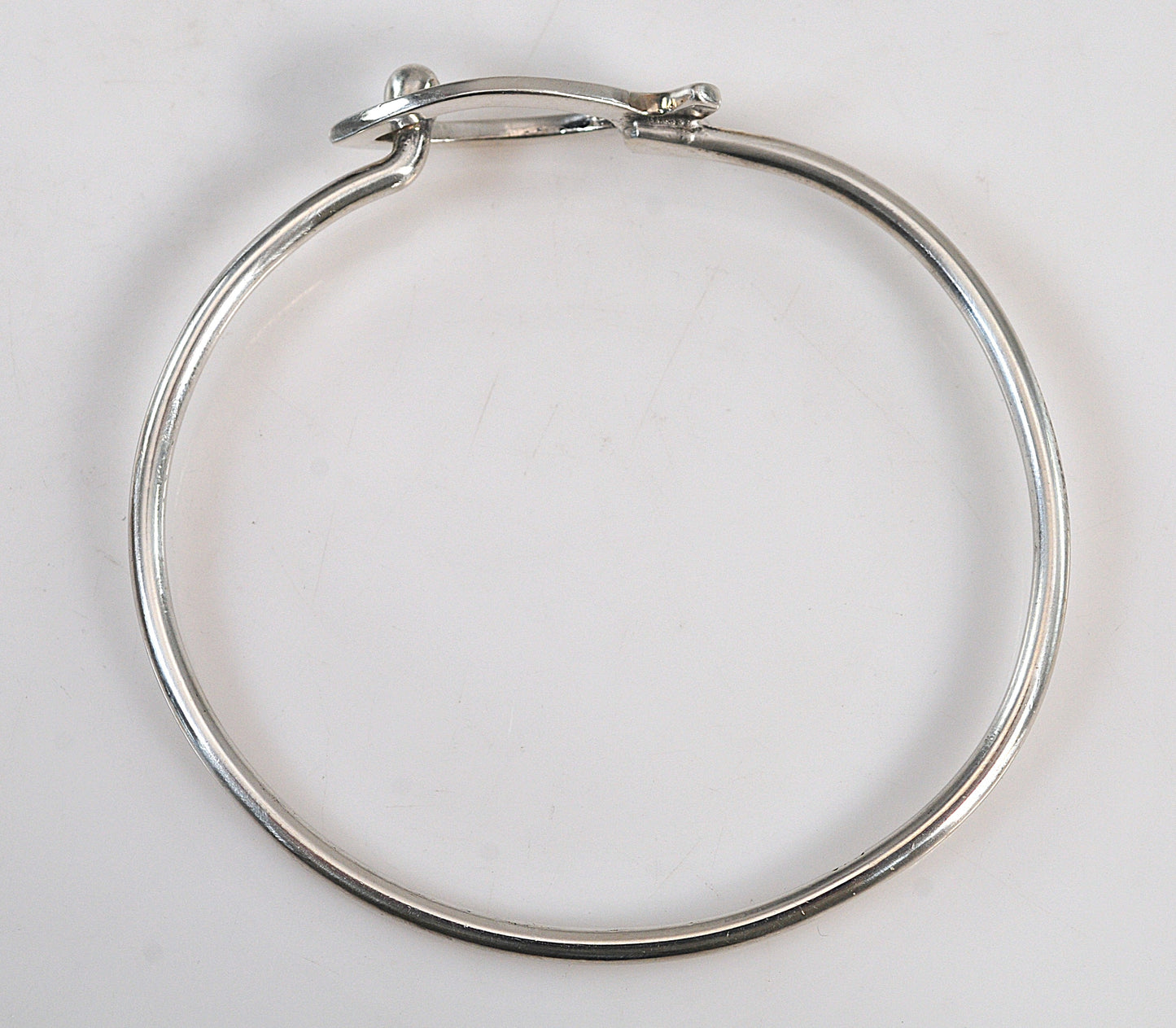 Sterling Silver Ichthys Fish Hook Bracelet