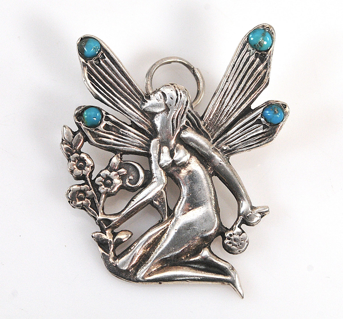 Sterling Silver Fairy Pendant