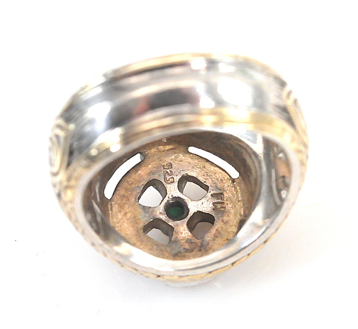 Franklin Mint Sterling Silver Celtic Cross Ring