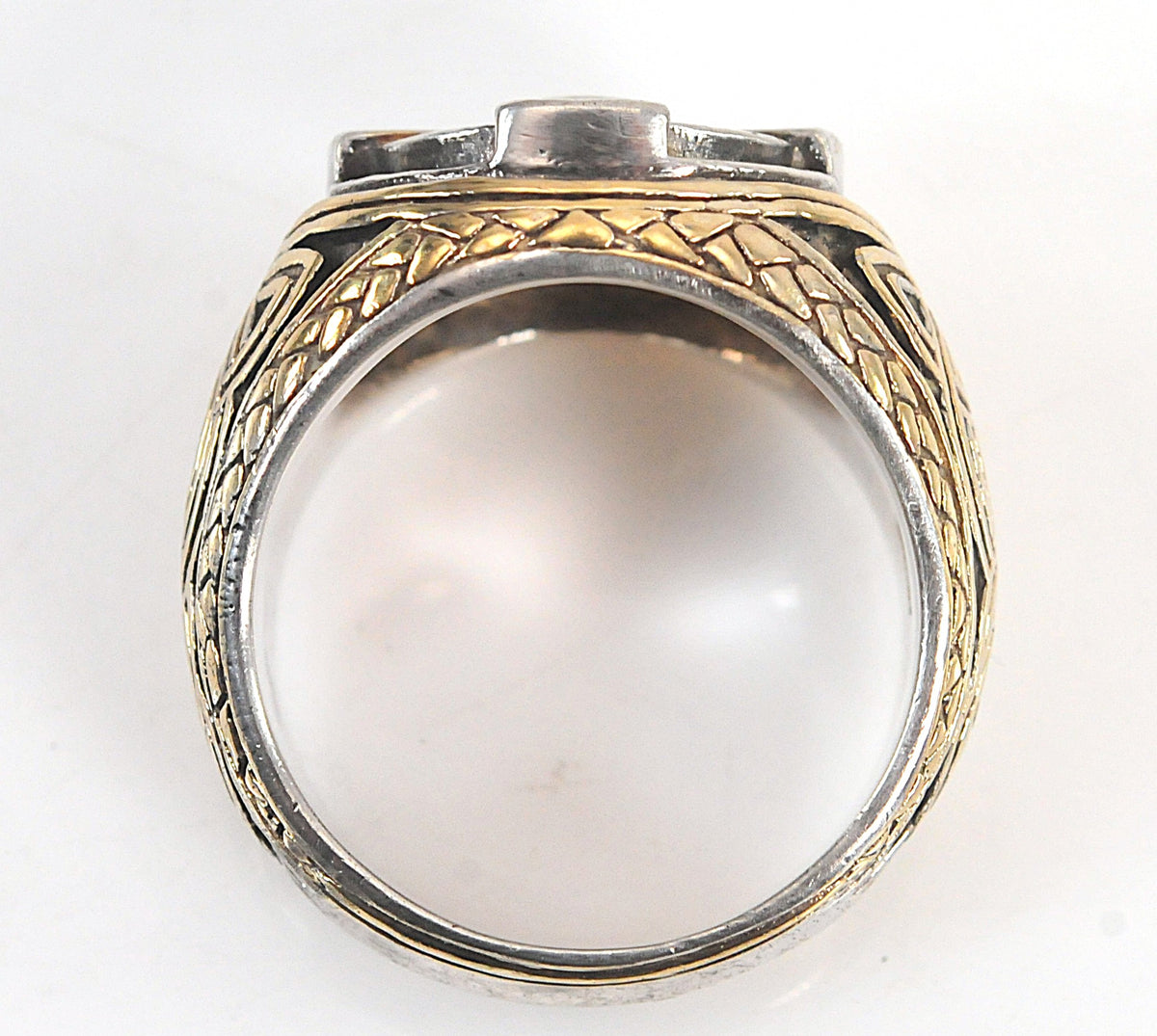 Franklin Mint Sterling Silver Celtic Cross Ring