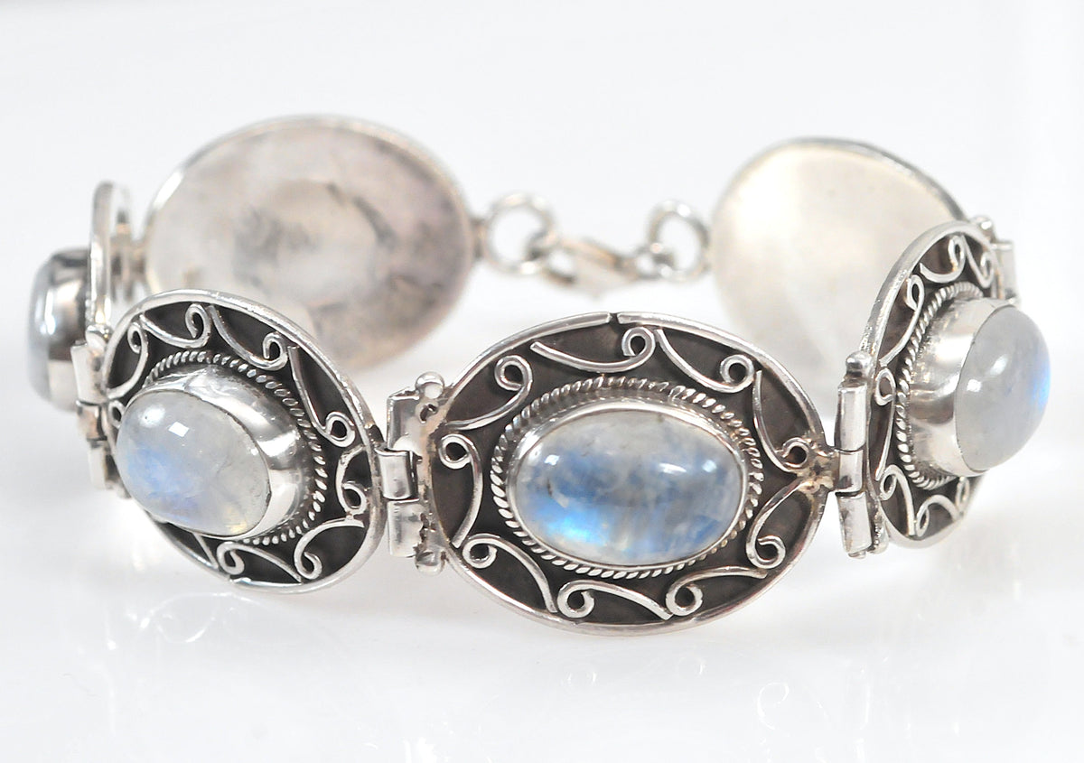 Sterling Silver Labradorite Bracelet