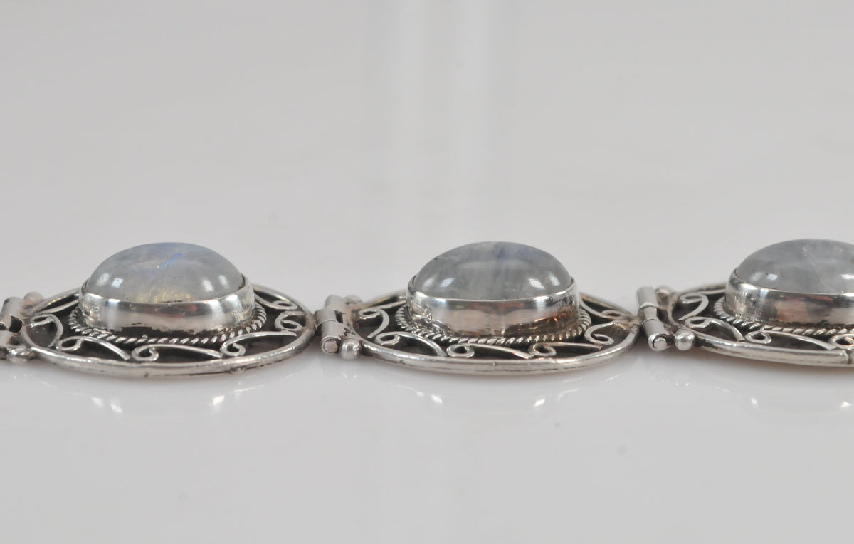 Sterling Silver Labradorite Bracelet