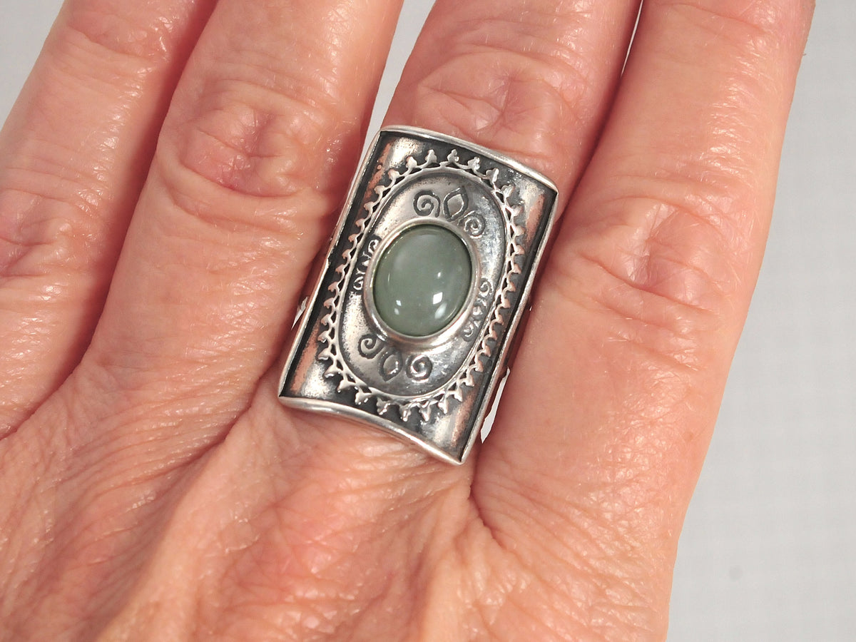 Shablool Didae Sterling Silver Chalcedony Ring