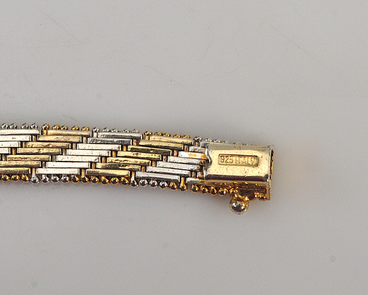 Vintage Milor 925 Italy Riccio Bracelet