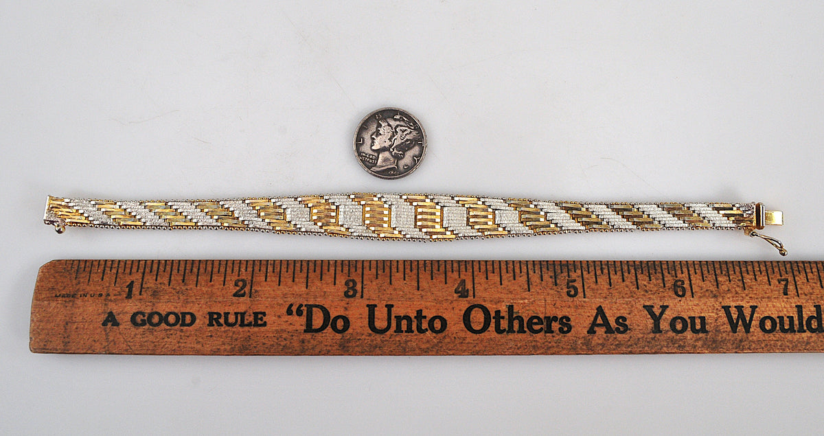 Vintage Milor 925 Italy Riccio Bracelet