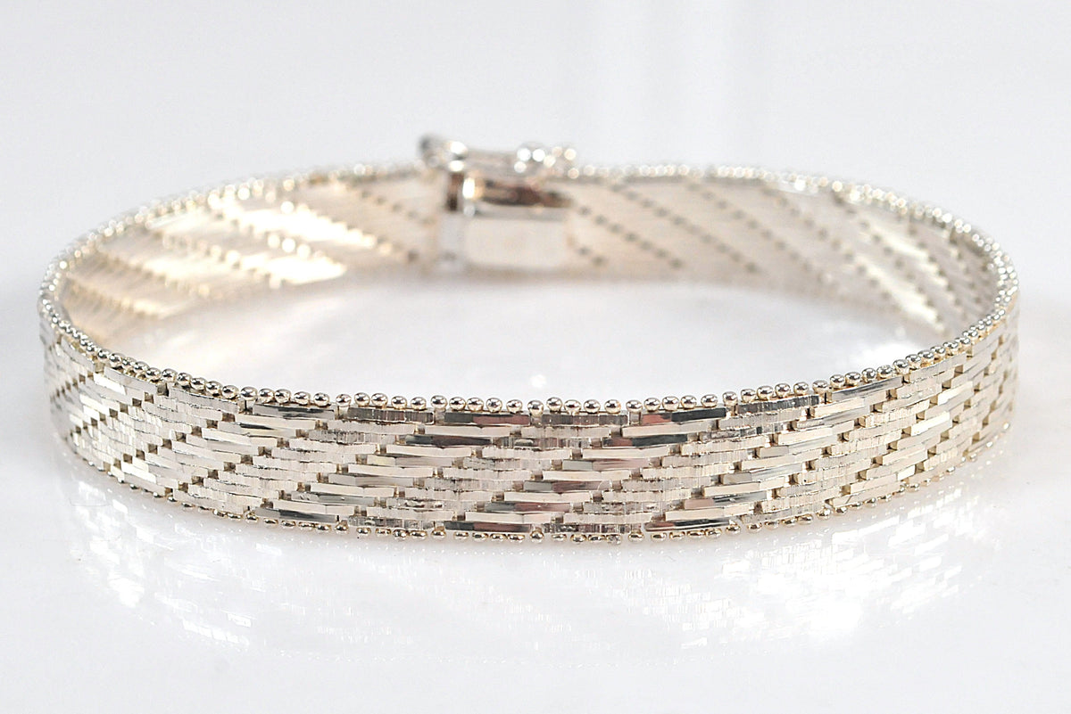 Milor Sterling Silver 925 Italy Riccio Bracelet