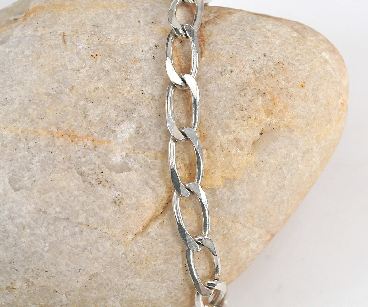 Sterling Silver 925 Italy Chain Bracelet