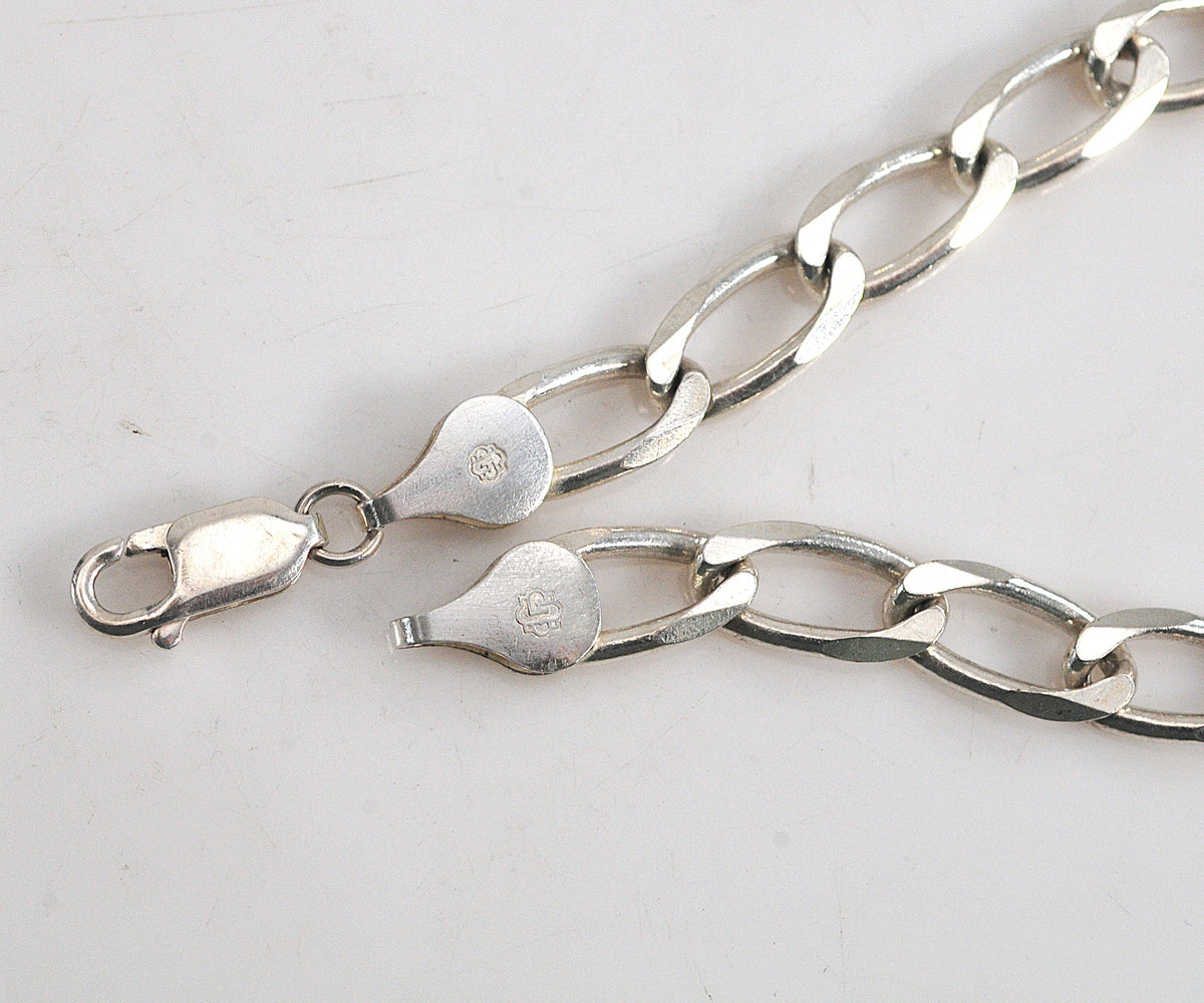 Sterling Silver 925 Italy Chain Bracelet