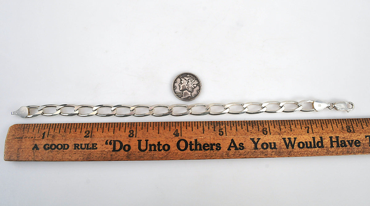 Sterling Silver 925 Italy Chain Bracelet