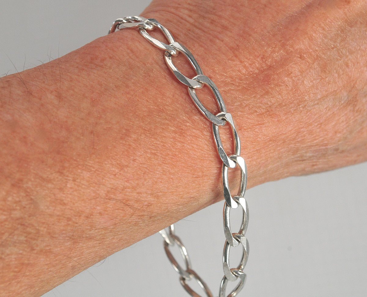 Sterling Silver 925 Italy Chain Bracelet